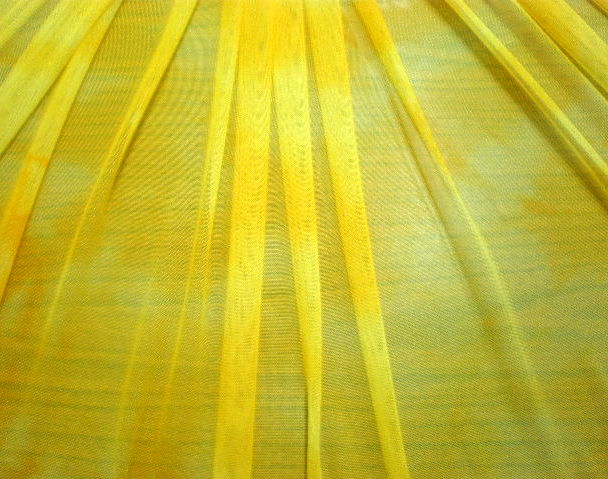 1.Yellow TieDye Stretch Mesh